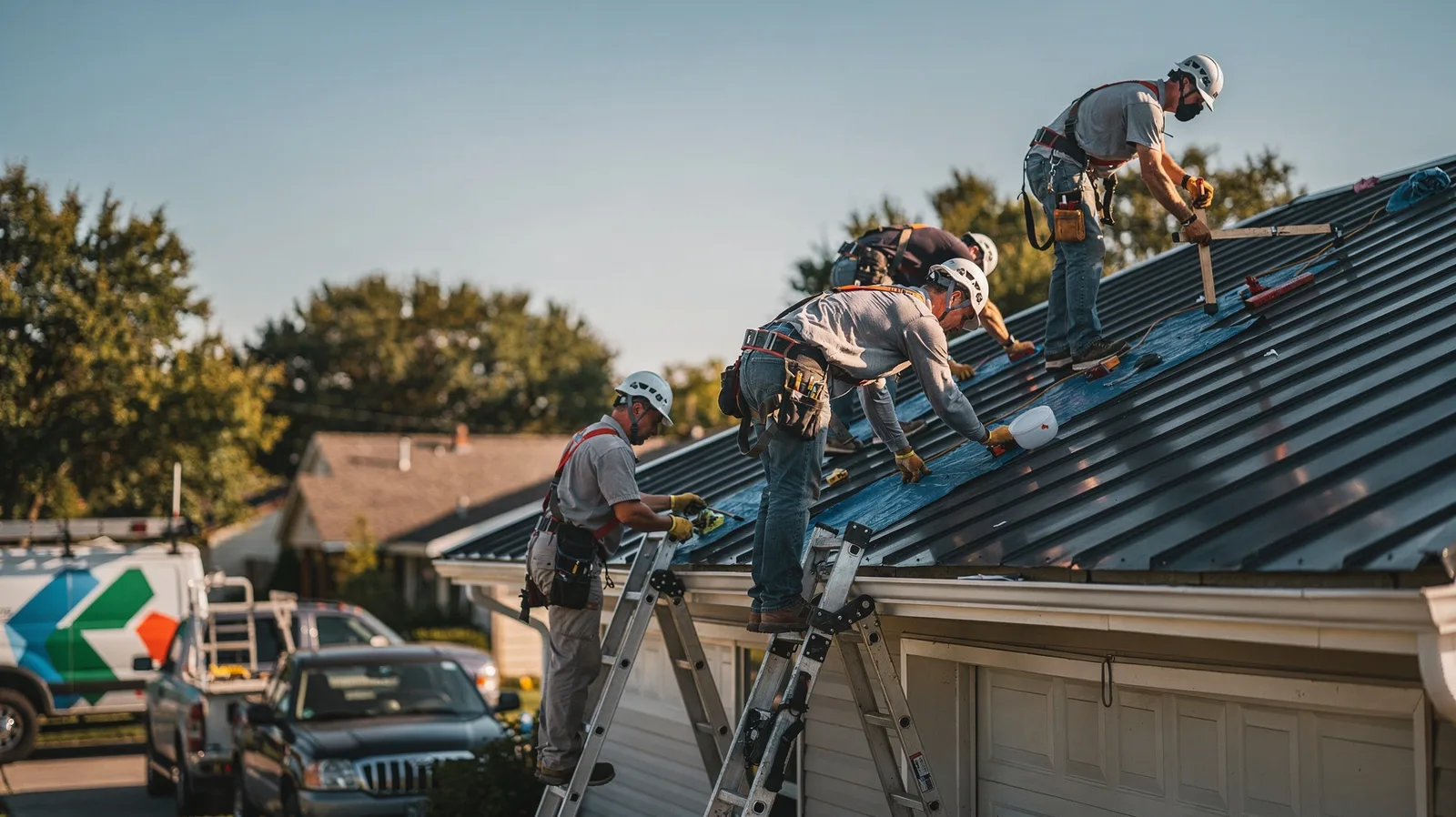 Metal Roof Installation in West Unity, OH near me
